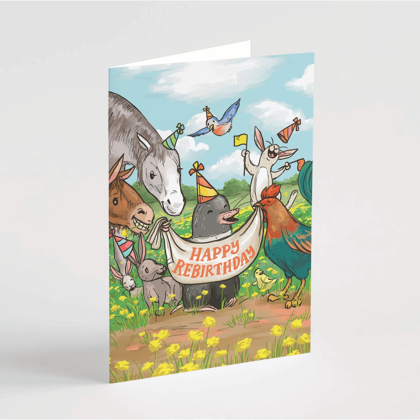 Holy Moly Rebirth-Day Card