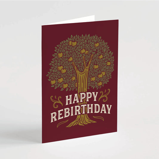 Tree of Life Rebirth-Day Card